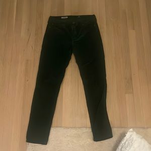 the prima green corduroy pants size 28